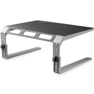 StarTech.com Base para Monitor - Riser de Acero y Aluminio - Soporte de Altura Ajustable