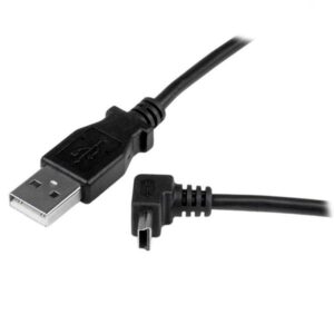 StarTech.com Cable Adaptador 1m USB A Macho a Mini USB B Macho Acodado en Ángulo hacia Arriba StarTech.com Cable Adaptador 1m USB A Macho a Mini USB B Macho Acodado en Ángulo hacia Arriba