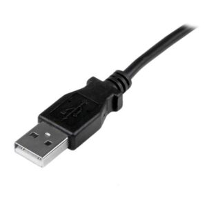 StarTech.com Cable Adaptador 1m USB A Macho a Mini USB B Macho Acodado en Ángulo hacia Arriba StarTech.com Cable Adaptador 1m USB A Macho a Mini USB B Macho Acodado en Ángulo hacia Arriba