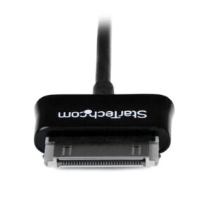 StarTech.com Cable Adaptador 2m Conector Dock USB para Samsung Galaxy Tab - Negro - USB A Macho