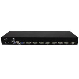 StarTech.com Conmutador Switch KVM 8 Puertos de Vídeo VGA HD15 USB 2.0 USB A PS/2 - 1U Rack Estante StarTech.com Conmutador Switch KVM 8 Puertos de Vídeo VGA HD15 USB 2.0 USB A PS/2 - 1U Rack Estante