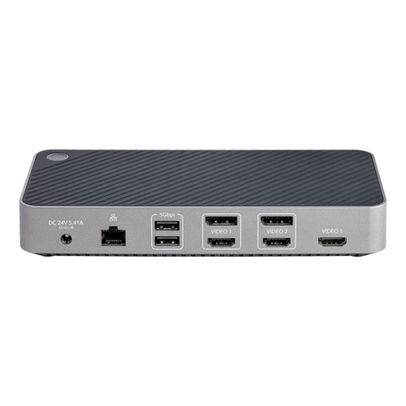 StarTech.com Docking Station USB-C para 3 Monitores - Dock USB C Triple HDMI/DP de 4K - 5x Hub USB - GbE - PD 100W - Replicador de Puertos - Compatible Thunderbolt 3/4 StarTech.com Docking Station USB-C para 3 Monitores - Dock USB C Triple HDMI/DP de 4K - 5x Hub USB - GbE - PD 100W - Replicador de Puertos - Compatible Thunderbolt 3/4 - Imagen 4