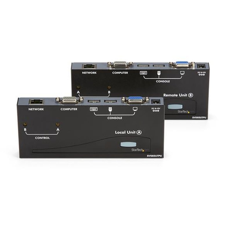 StarTech.com Extensor de Consola KVM por Cat 5 Ethernet (150m) con USB y Vídeo VGA - Imagen 3