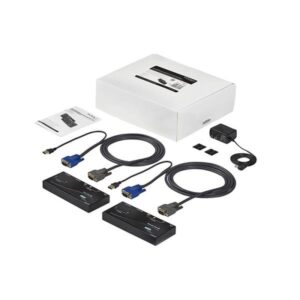 StarTech.com Extensor de Consola KVM por Cat 5 Ethernet (150m) con USB y Vídeo VGA