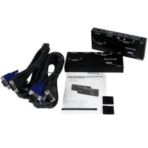 StarTech.com Extensor de Consola KVM por Cat 5 Ethernet (150m) con USB y Vídeo VGA