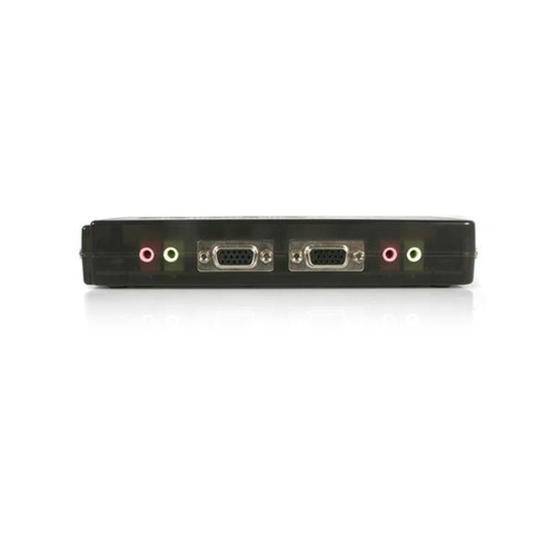StarTech.com Juego de Conmutador Switch KVM 4 Puertos Vídeo VGA USB 2.0 con Cables y Audio StarTech.com Juego de Conmutador Switch KVM 4 Puertos Vídeo VGA USB 2.0 con Cables y Audio - Imagen 2