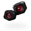SureFire Gator Eye altavoz Negro, Rojo Alámbrico 2,5 W