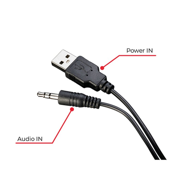 SureFire Gator Eye altavoz Negro, Rojo Alámbrico 2,5 W - Imagen 4