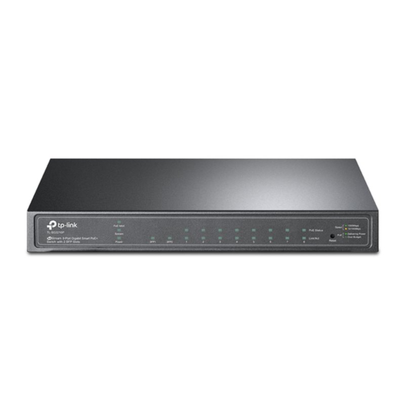TP-Link Omada SG2210P switch Gestionado L2/L2+ Gigabit Ethernet (10/100/1000) Energía sobre Ethernet (PoE) Negro TP-Link Omada SG2210P switch Gestionado L2/L2+ Gigabit Ethernet (10/100/1000) Energía sobre Ethernet (PoE) Negro