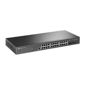 TP-Link Omada SG3428X switch Gestionado L2+/L3 Gigabit Ethernet (10/100/1000) 1U Negro