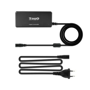 TooQ TQLC-65BS02AT adaptador e inversor de corriente Interior 65 W Negro