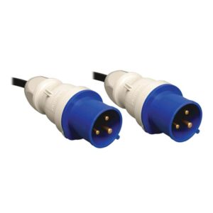 Tripp Lite ATS / PDU Monofásico Controlable de 7.4kW, Compatible con el TAA, Tomacorrientes de 230V (16 C13 y 2 C19), 2 Cables IEC-309 32A Azul, 2U para instalación en rack