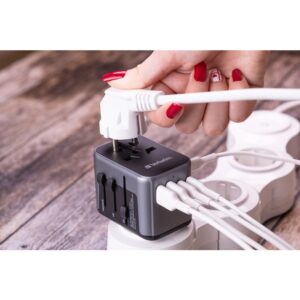 Verbatim 49545 adaptador de enchufe eléctrico Universal Verbatim 49545 adaptador de enchufe eléctrico Universal