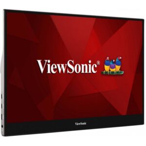 Viewsonic TD1655 pantalla para PC 39,6 cm (15.6") 1920 x 1080 Pixeles Full HD LED Pantalla táctil Multi-usuario Negro, Plata