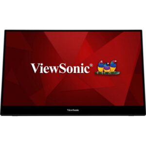Viewsonic TD1655 pantalla para PC 39,6 cm (15.6") 1920 x 1080 Pixeles Full HD LED Pantalla táctil Multi-usuario Negro, Plata