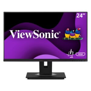 Viewsonic VG Series VG2448a 61 cm (24") 1920 x 1080 Pixeles Full HD LED Negro
