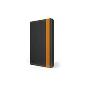 Ziron LY027 funda para tablet 17,8 cm (7") Folio Negro, Naranja