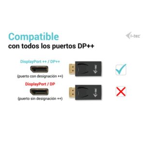 i-tec Passive DisplayPort to HDMI Adapter (max 4K/30Hz)