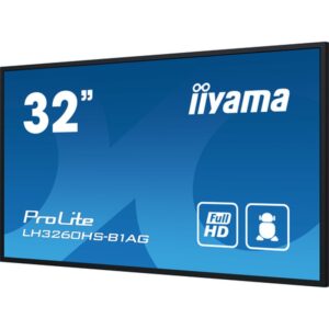 Alternative view of iiyama PROLITE Pizarra de caballete digital 80 cm (31.5") LED Wifi 500 cd / m² Full HD Negro Procesador incorporado Android 11 24/7