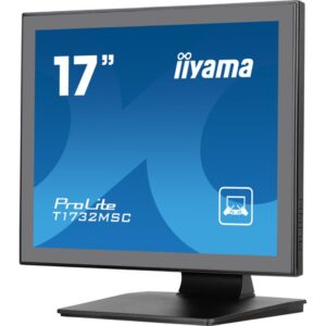 iiyama ProLite T1732MSC-B1SAG pantalla para PC 43,2 cm (17") 1280 x 1024 Pixeles Full HD LED Pantalla táctil Mesa Negro
