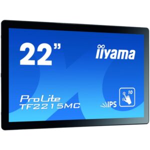 iiyama ProLite TF2215MC-B2 pantalla para PC 54,6 cm (21.5") 1920 x 1080 Pixeles Full HD LED Pantalla táctil Multi-usuario Negro