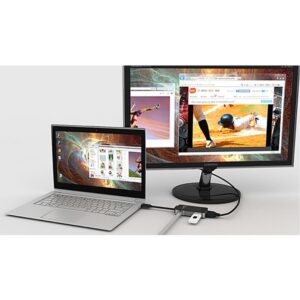 j5create JUA370 Adaptador gráfico USB 2048 x 1152 Pixeles Negro