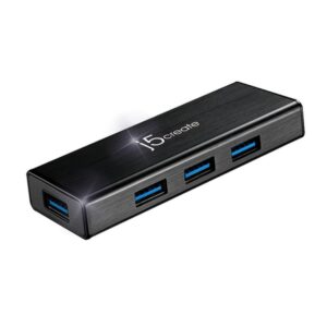 Alternative view of j5create JUH340-N Mini HUB USB 3.0 de 4 puertos - UE/RU