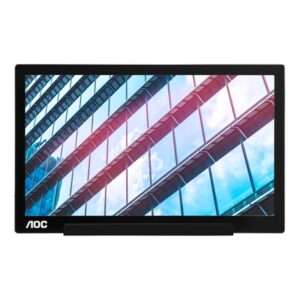 AOC 01 Series I1601P pantalla para PC 39,6 cm (15.6") 1920 x 1080 Pixeles Full HD LED Plata, Negro