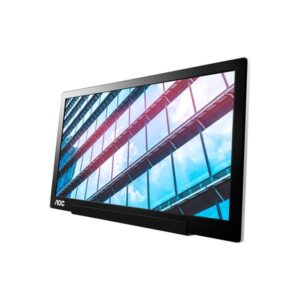 AOC 01 Series I1601P pantalla para PC 39,6 cm (15.6") 1920 x 1080 Pixeles Full HD LED Plata, Negro