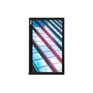 AOC 01 Series I1601P pantalla para PC 39,6 cm (15.6") 1920 x 1080 Pixeles Full HD LED Plata, Negro