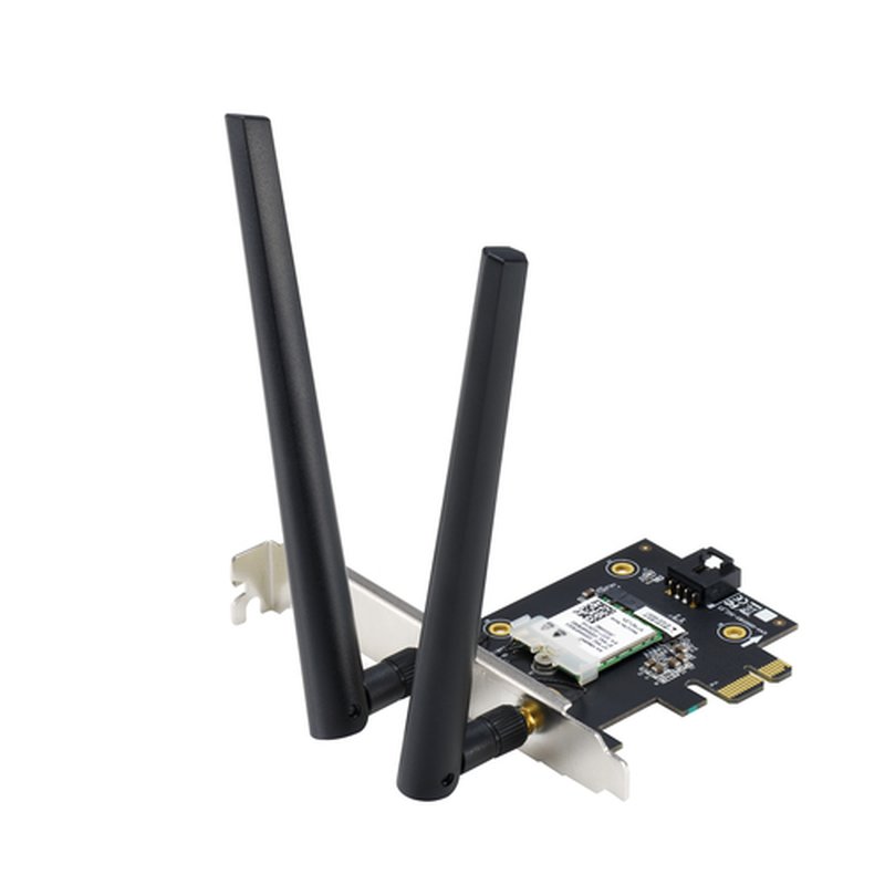 ASUS PCE-AX1800 BT5.2 Interno WLAN / Bluetooth 1775 Mbit/s ASUS PCE-AX1800 BT5.2 Interno WLAN / Bluetooth 1775 Mbit/s