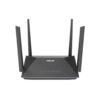 ASUS RT-AX52 AX1800 AiMesh router inalámbrico Gigabit Ethernet Doble banda (2,4 GHz / 5 GHz) Negro ASUS RT-AX52 AX1800 AiMesh router inalámbrico Gigabit Ethernet Doble banda (2,4 GHz / 5 GHz) Negro