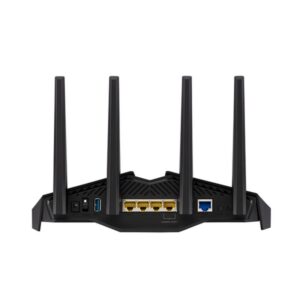 Alternative view of ASUS RT-AX82U router inalámbrico Gigabit Ethernet Doble banda (2,4 GHz / 5 GHz) 4G Negro
