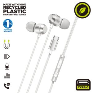 Auriculares Magneticos Muvit M32 Usb Tipo