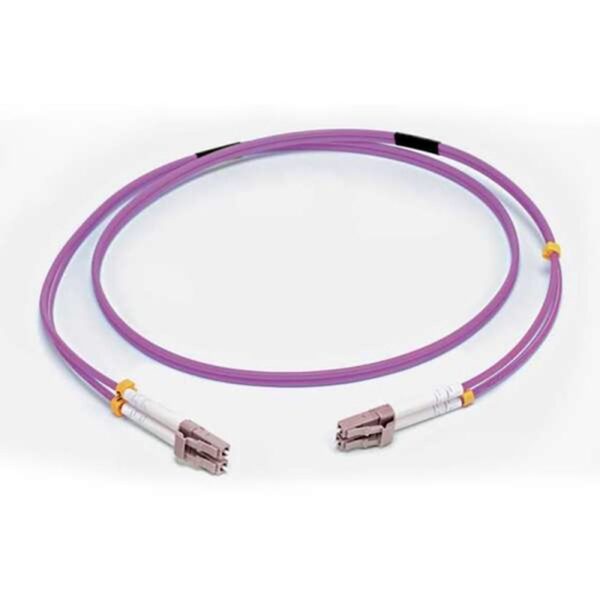 C2G CABLE DE FIBRA LC/LC OM4 LSZH DE 50 M - VIOLETA