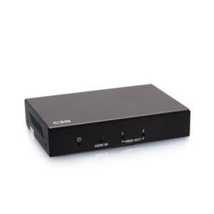 C2G Divisor de amplificador de distribución HDMI® con 2 puertos - 4K 60 Hz