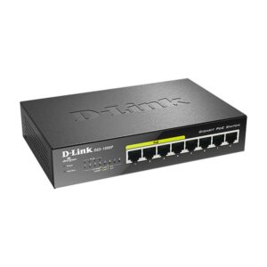 D-Link DGS-1008P switch No administrado Gigabit Ethernet (10/100/1000) Energía sobre Ethernet (PoE) Negro