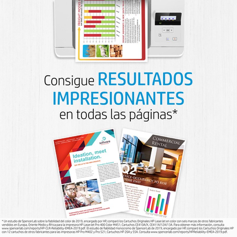 HP Cartucho de tóner original LaserJet 651A cian - Imagen 11