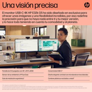 HP E32k G5 4K USB-C Monitor HP E32k G5 4K USB-C Monitor