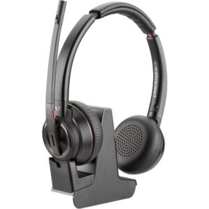 HP Poly Savi 8220 Auriculares Inalámbrico Diadema Oficina/Centro de llamadas Bluetooth Base de carga Negro HP Poly Savi 8220 Auriculares Inalámbrico Diadema Oficina/Centro de llamadas Bluetooth Base de carga Negro