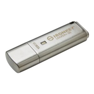 Kingston Technology IronKey Locker+ 50 unidad flash USB 128 GB USB tipo A 3.2 Gen 1 (3.1 Gen 1) Plata Kingston Technology IronKey Locker+ 50 unidad flash USB 128 GB USB tipo A 3.2 Gen 1 (3.1 Gen 1) Plata