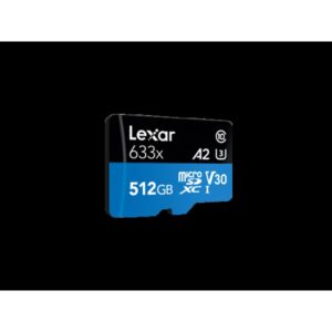 Alternative view of Lexar 633x 512 GB MicroSDXC UHS-I Clase 10
