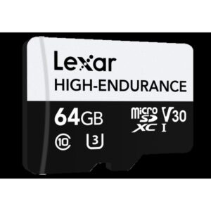 Alternative view of Lexar High-Endurance 64 GB MicroSDXC UHS-I Clase 10