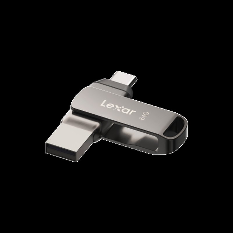 Lexar JumpDrive LJDD400064G-BNQNG unidad flash USB 64 GB USB Tipo C 3.2 Gen 1 (3.1 Gen 1) Gris - Imagen 3