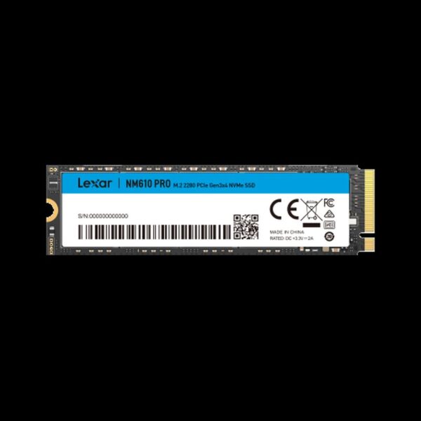 Lexar NM610 PRO M.2 500 GB PCI Express 3.0 NVMe