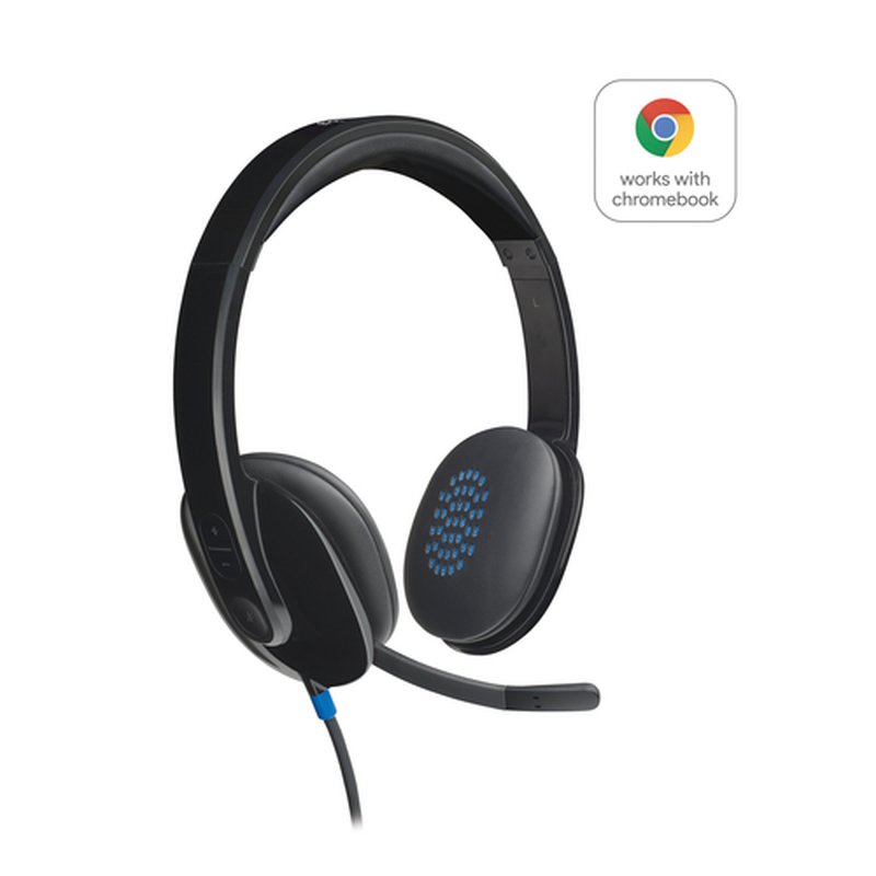 Logitech H540 USB Computer Headset Auriculares Alámbrico Diadema Oficina/Centro de llamadas USB tipo A Negro