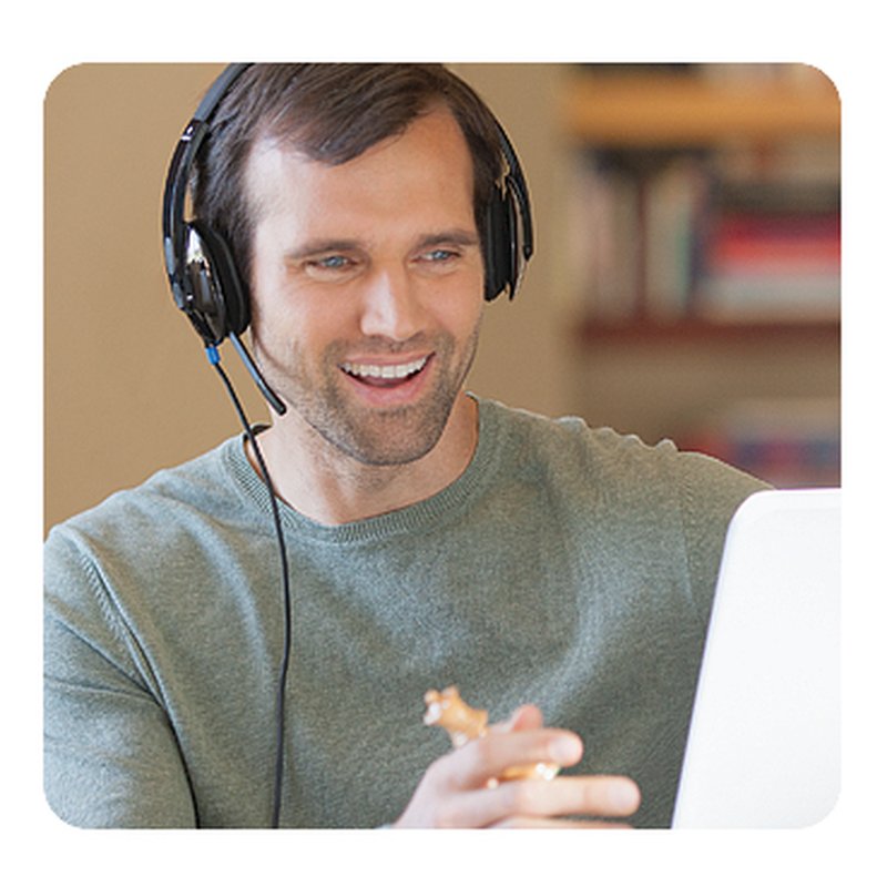 Logitech H540 USB Computer Headset Auriculares Alámbrico Diadema Oficina/Centro de llamadas USB tipo A Negro - Imagen 12