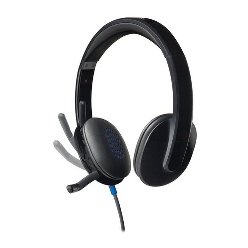 Logitech H540 USB Computer Headset Auriculares Alámbrico Diadema Oficina/Centro de llamadas USB tipo A Negro - Imagen 5
