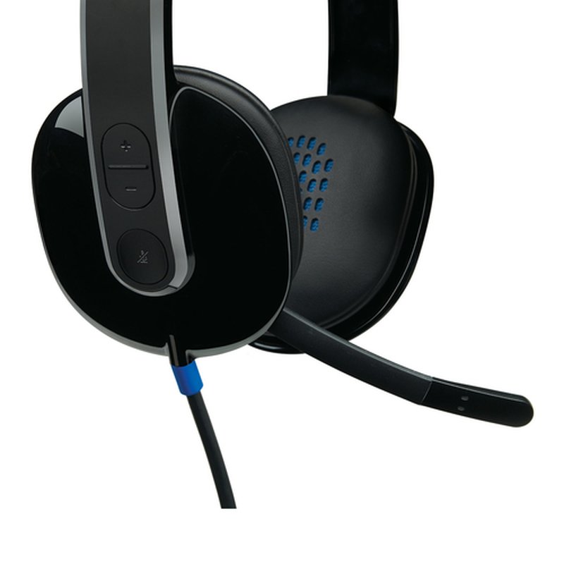 Logitech H540 USB Computer Headset Auriculares Alámbrico Diadema Oficina/Centro de llamadas USB tipo A Negro - Imagen 6