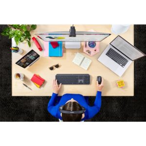 Logitech Mx Keys For Business teclado Bluetooth Inglés Grafito